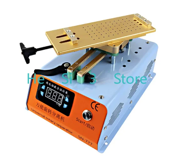 SN-777 rotary vacuum separator single and double pump 360 degree liquid crystal display straight curved screen heating platform
SN-777 rotary vacuum separator single and double pump 360 degree liquid crystal display straight curved screen heating platform
