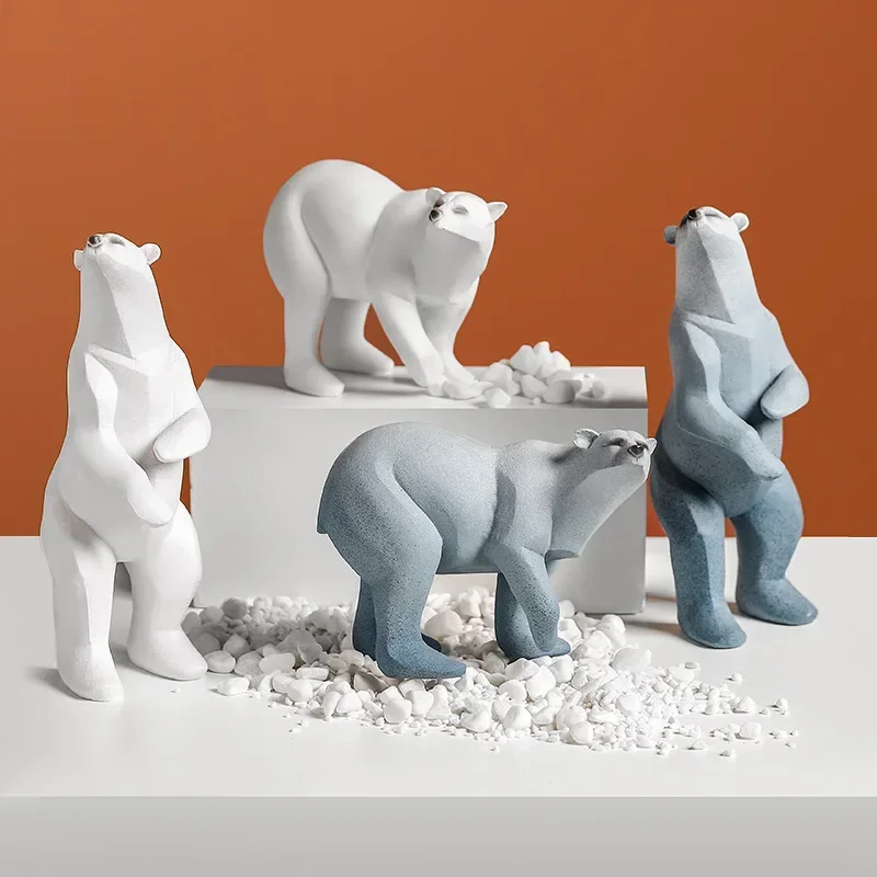 Kawaii Home Decor Accessories Polar Bear Sculpture Animal Resin Ornaments for Living Room Bedroom Kawaii Desktop Bear Ornaments
Kawaii Home Decor Accessories Polar Bear Sculpture Animal Resin Ornaments for Living Room Bedroom Kawaii Desktop Bear Ornaments