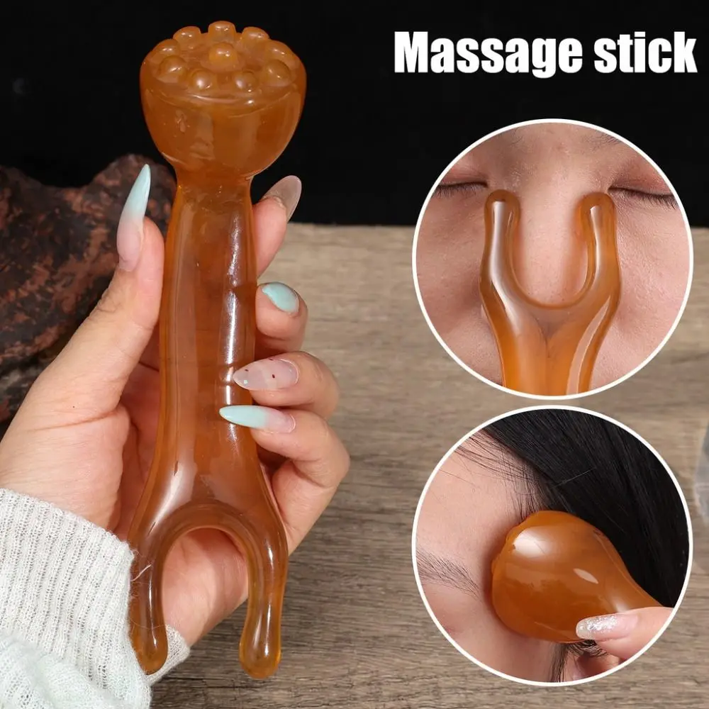 U-shaped Resin Massager Lotus Seedpod Head Double-headed Nose Massage Stick Acupunctur Trigger Design Head Massager
U-shaped Resin Massager Lotus Seedpod Head Double-headed Nose Massage Stick Acupunctur Trigger Design Head Massager