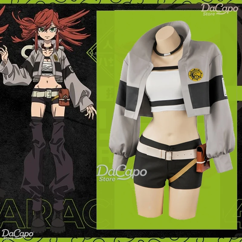 Manga GACHIAKUTA Cosplay Riyo Reaper Costume Coat Anime Cosplay Women Adult Halloween Expo Con Roleplay Outfit Shorts Anime 2025
Manga GACHIAKUTA Cosplay Riyo Reaper Costume Coat Anime Cosplay Women Adult Halloween Expo Con Roleplay Outfit Shorts Anime 2025