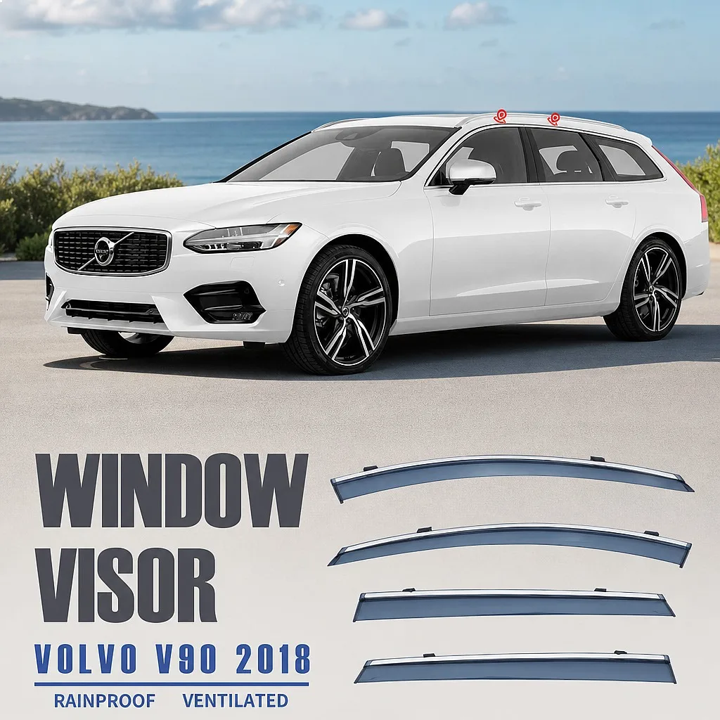 For VOLVO V90 2018+ Car Window Visor Rain Sun Shade Side Windshield Awning Auto Accessories Styling
For VOLVO V90 2018+ Car Window Visor Rain Sun Shade Side Windshield Awning Auto Accessories Styling