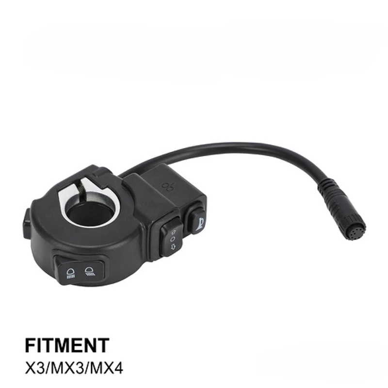 Suitable for Tanli TALARIA X3/MX3/MX4 motorcycle modification parts S-25-Left combination switch
Suitable for Tanli TALARIA X3/MX3/MX4 motorcycle modification parts S-25-Left combination switch