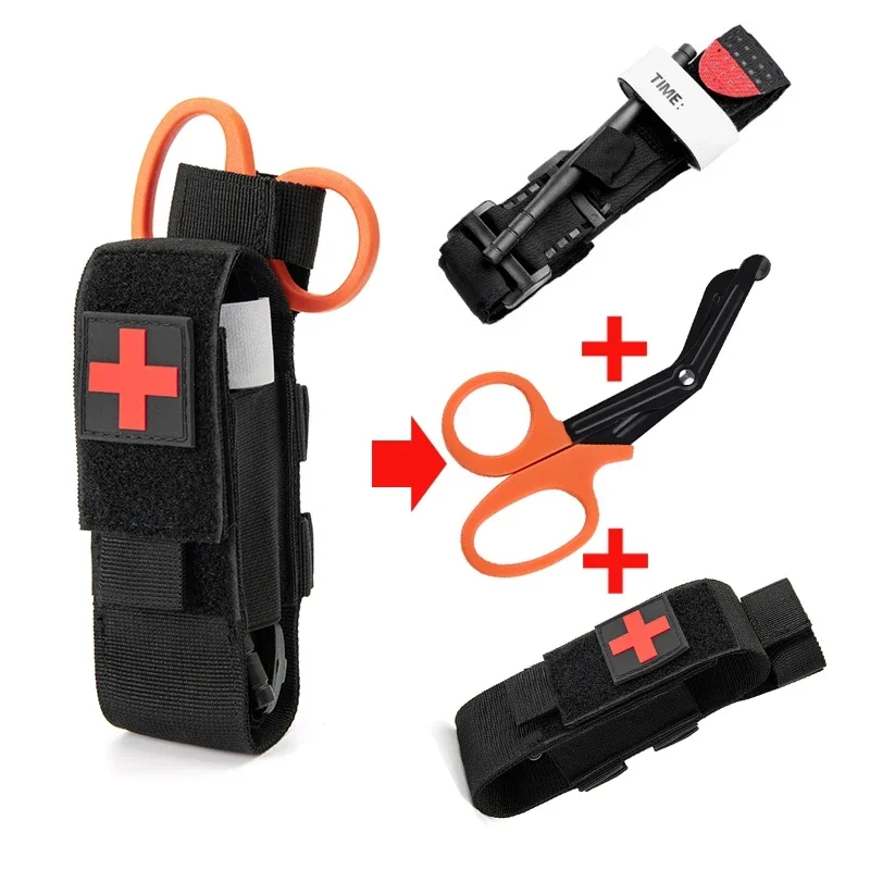 Cat First Aid Kit Medical Tourniquet Scissors Molle Storage Trauma Bracket Set Survival Tool Accessories Gear
Cat First Aid Kit Medical Tourniquet Scissors Molle Storage Trauma Bracket Set Survival Tool Accessories Gear