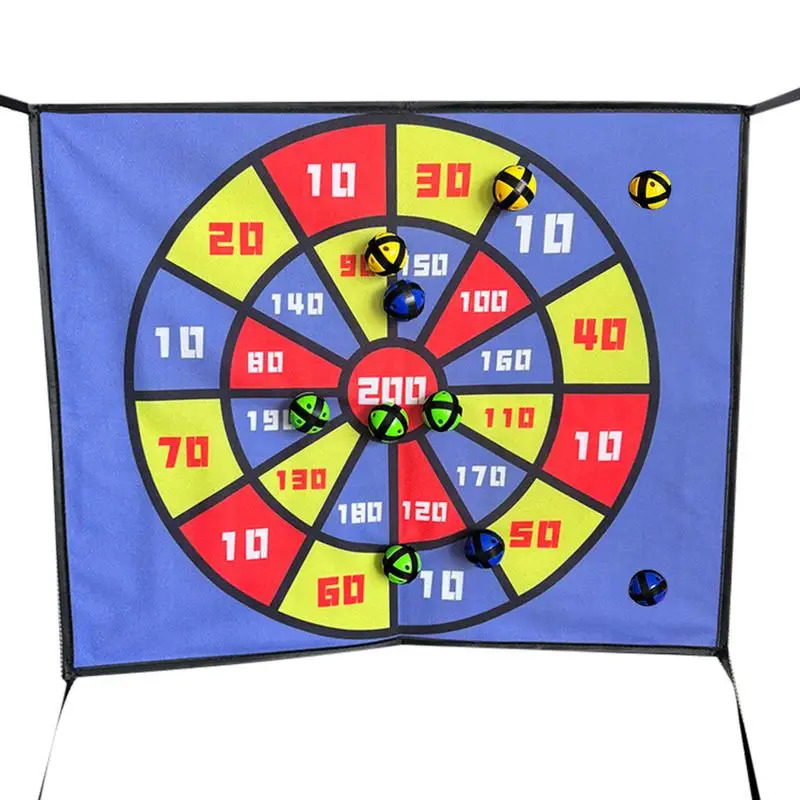 Kids Dart Board Game Set Outdoor Dart Toss Game With 10 Balls Sports Fun Competition Toy Trampoline Accessory Interactive Yard
Kids Dart Board Game Set Outdoor Dart Toss Game With 10 Balls Sports Fun Competition Toy Trampoline Accessory Interactive Yard