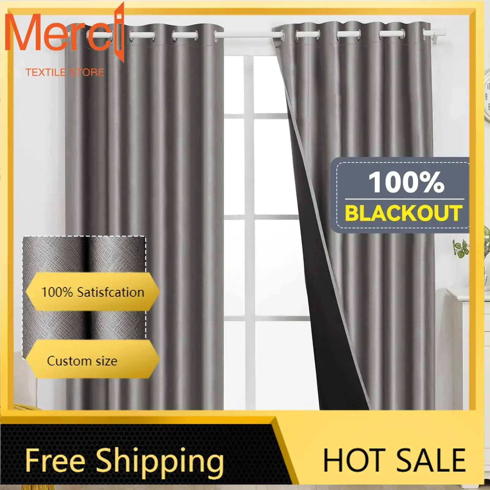 310cm Height Custom Made Solid Color Blackout Curtains, High Blackout, Bedroom, Living Room, Thick Shading, Insulation Custom
310cm Height Custom Made Solid Color Blackout Curtains, High Blackout, Bedroom, Living Room, Thick Shading, Insulation Custom