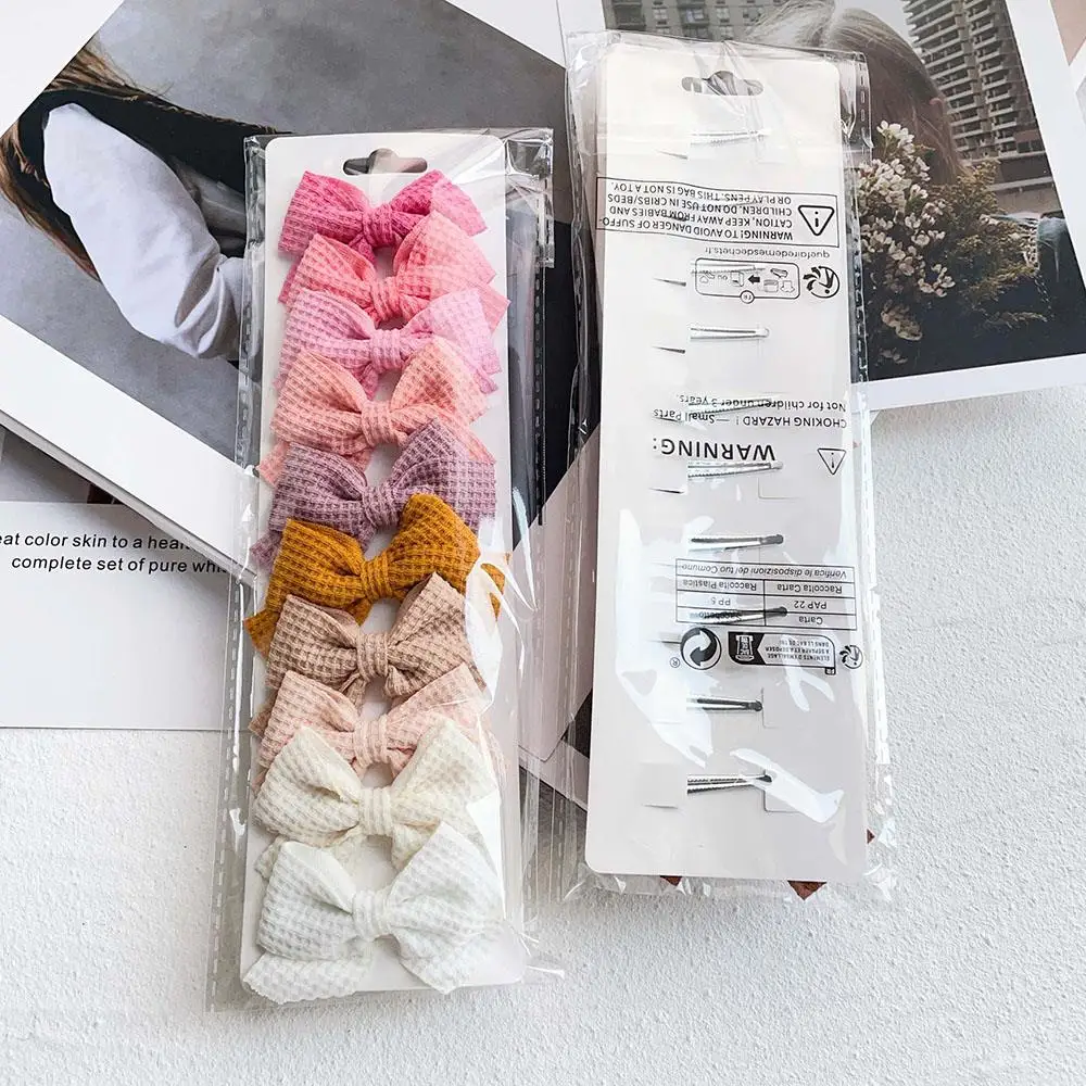 10Pcs/Lot Kids Bows Hair Clips Cute Handmade Children Ribbon Bowknot Hairpin Set mini Barrettes Hair Accessories wholesale
10Pcs/Lot Kids Bows Hair Clips Cute Handmade Children Ribbon Bowknot Hairpin Set mini Barrettes Hair Accessories wholesale