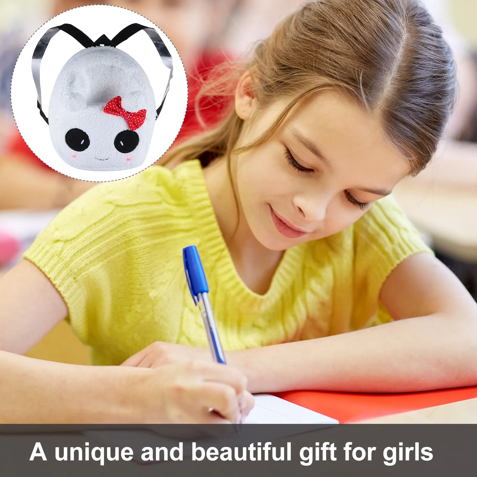 1Pcs Soft Panda Backpack Adjustable Shoulder Straps Lightweight School Bag for Girls Everyday Use Bag Adorable Backpack
1Pcs Soft Panda Backpack Adjustable Shoulder Straps Lightweight School Bag for Girls Everyday Use Bag Adorable Backpack