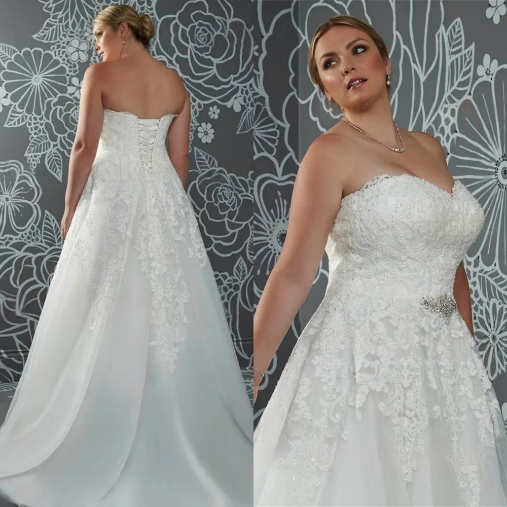 Customized Luxury Wedding Dresses Dreamy Strapless Sleeveless Dresses Wedding Dresses Lace Up Back Bespoke Occasion Gown
Customized Luxury Wedding Dresses Dreamy Strapless Sleeveless Dresses Wedding Dresses Lace Up Back Bespoke Occasion Gown