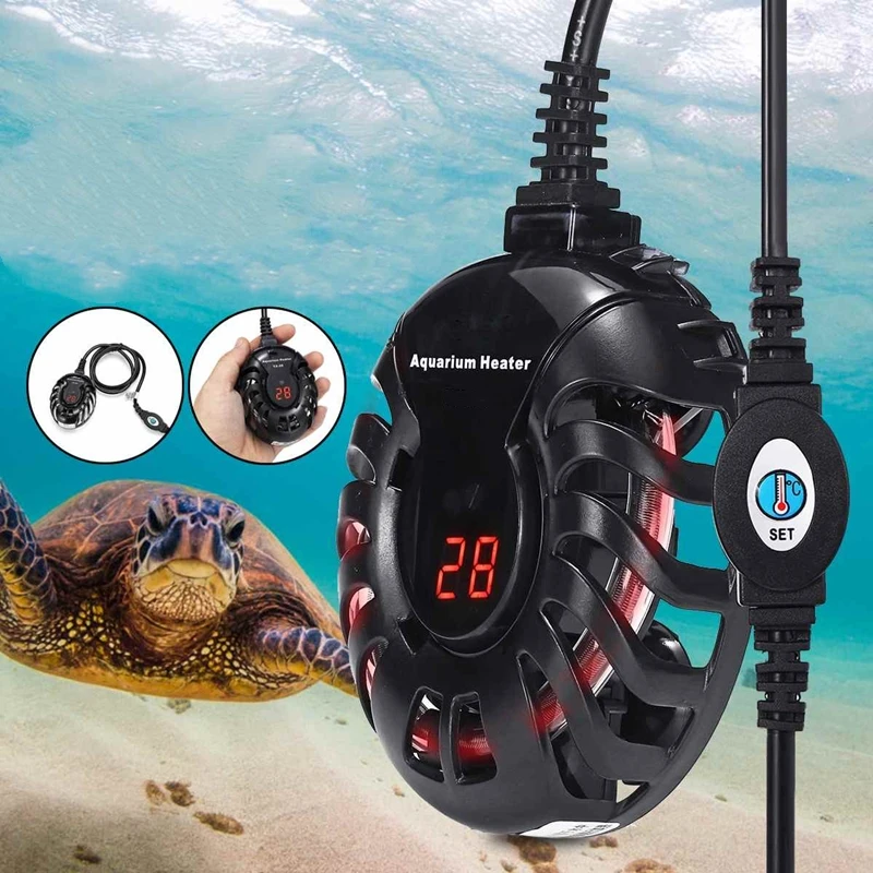 Aquarium Heater Electric Heating Rods Digital Temperature Controller Fish Tank Turtle Tank Heater
Aquarium Heater Electric Heating Rods Digital Temperature Controller Fish Tank Turtle Tank Heater