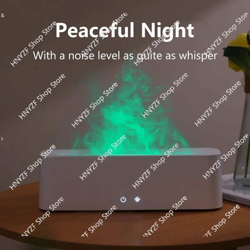 New Flame Aroma Diffuser USB Small Appliances Air Aromatherapy Humidification Colorful Flame Humidifier
New Flame Aroma Diffuser USB Small Appliances Air Aromatherapy Humidification Colorful Flame Humidifier