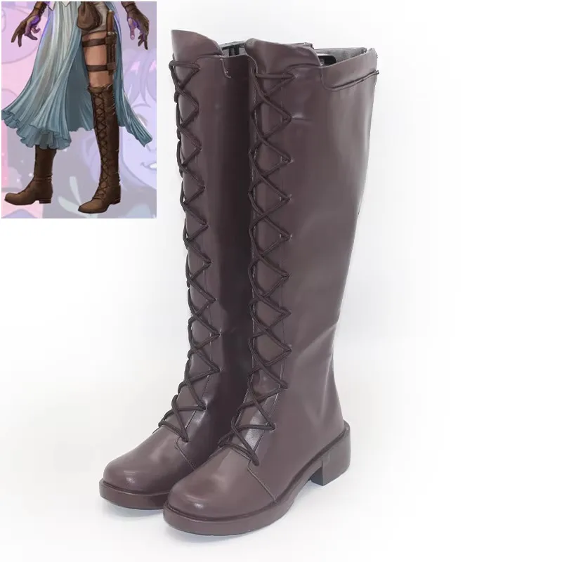 Games Critical Role Imogen Temult Cosplay Costume Shoes Brown Handmade Faux Leather Boots
Games Critical Role Imogen Temult Cosplay Costume Shoes Brown Handmade Faux Leather Boots