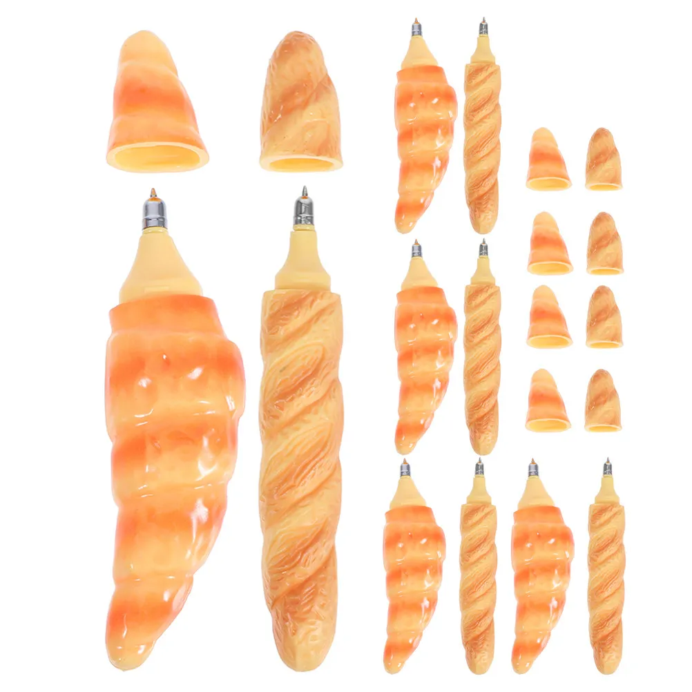 10Pcs Realistic Bread Ballpoint Pen Set Smooth Black Ink Funny Loaf Bread Stationery for School Office Creative Food Shaped
10Pcs Realistic Bread Ballpoint Pen Set Smooth Black Ink Funny Loaf Bread Stationery for School Office Creative Food Shaped