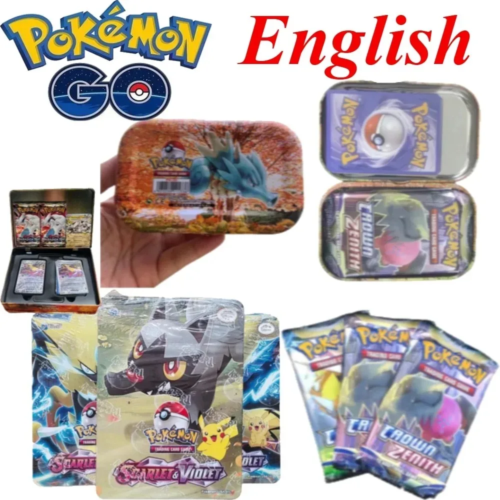 popular English Boxed Iron Metal Box Pokemon Battle Toy Lost Origin Pokemons Box with Pikachu Game Anime Bank Cards for Children
popular English Boxed Iron Metal Box Pokemon Battle Toy Lost Origin Pokemons Box with Pikachu Game Anime Bank Cards for Children
