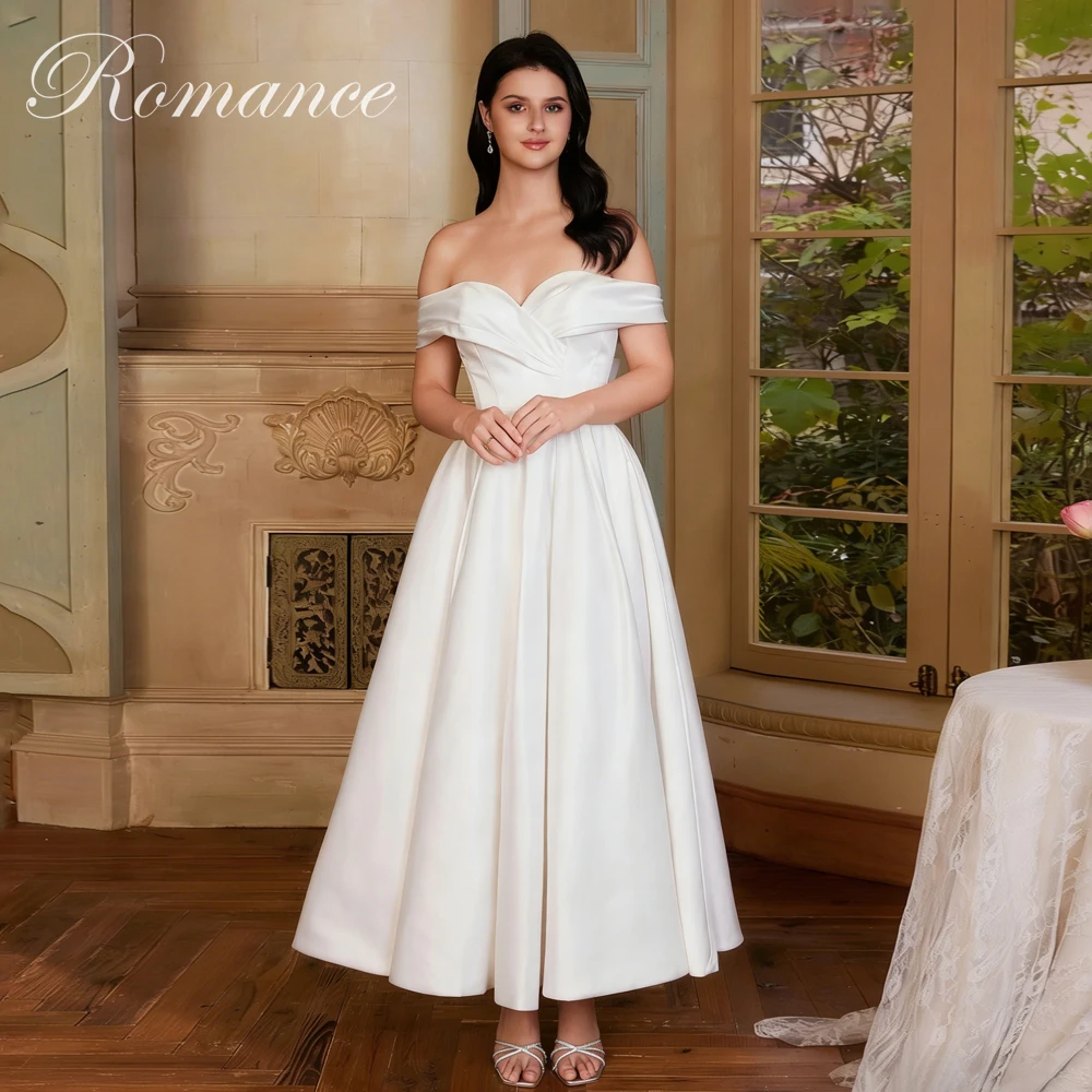 Simple Pleat Bow A-Line V-Neck Wedding Dress 2026 Women Off The Shoulder Backless Satin Bridal Gown Vestidos De Novia Customized
Simple Pleat Bow A-Line V-Neck Wedding Dress 2026 Women Off The Shoulder Backless Satin Bridal Gown Vestidos De Novia Customized