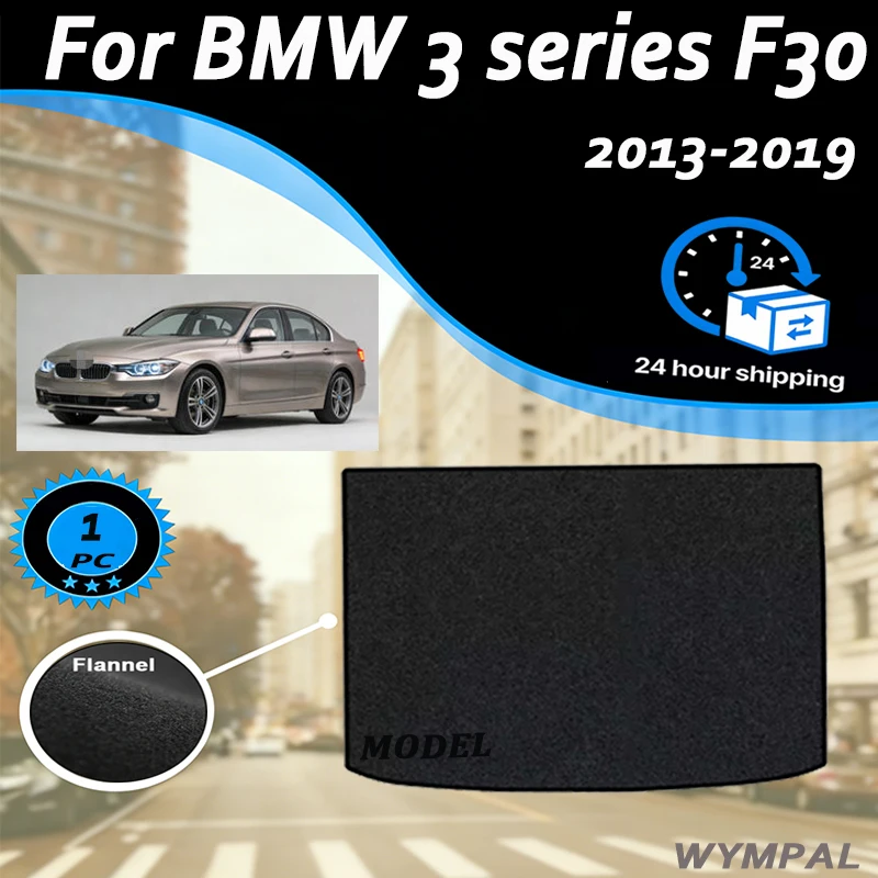 Velour mats Rear Trunk Mats For BMW 3 series F30 2013-2019 Liner Floor Carpet Pads Auto Accessories Black Cargo
Velour mats Rear Trunk Mats For BMW 3 series F30 2013-2019 Liner Floor Carpet Pads Auto Accessories Black Cargo
