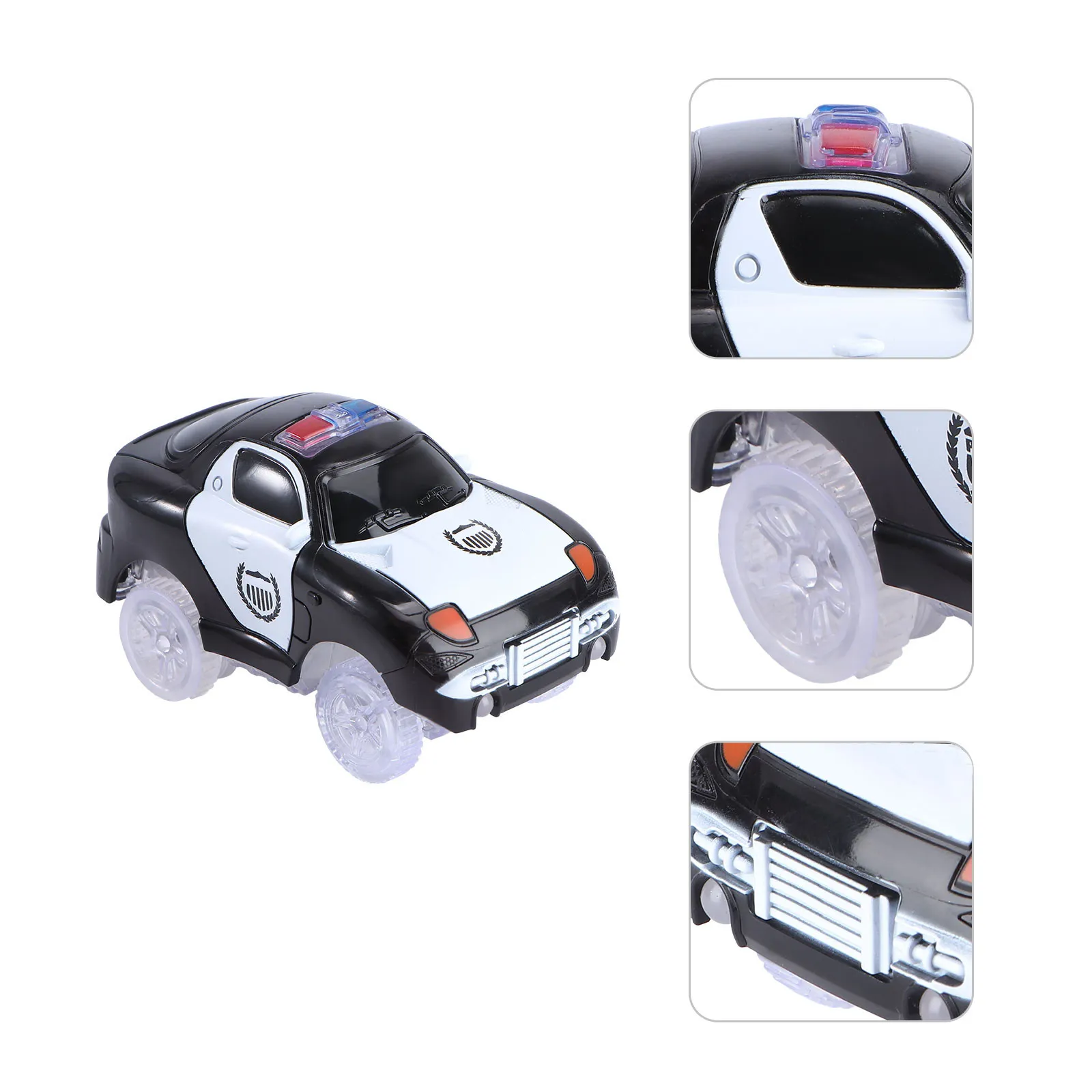 Electric Car Race Track Accessory Black LED Multicolor Lights Sturdy Plastic Run on Most Tracks Perfect Gift for Kids
Electric Car Race Track Accessory Black LED Multicolor Lights Sturdy Plastic Run on Most Tracks Perfect Gift for Kids