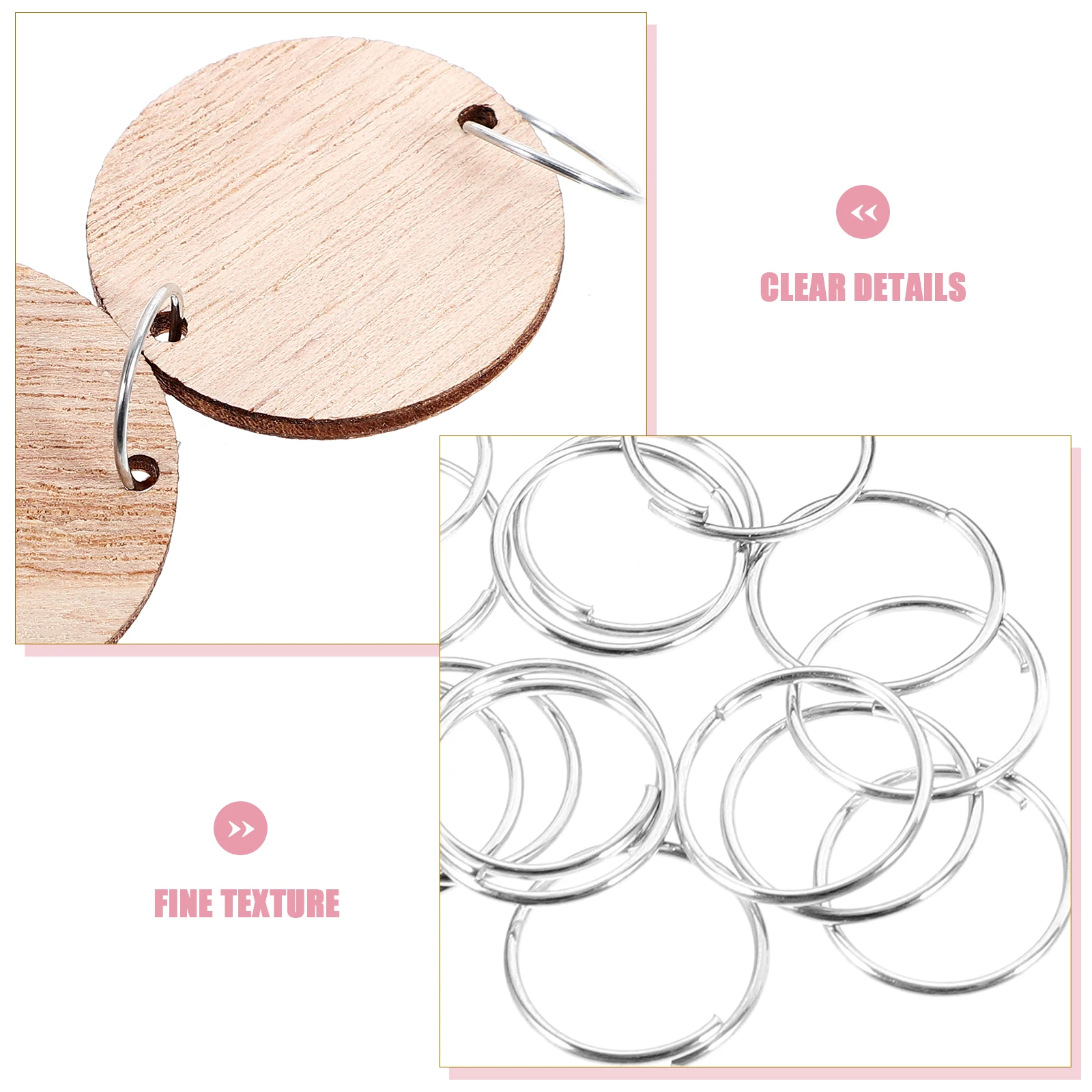 50pcs Slices Iron Loops DIY Hanging Calendar Round Plank Crafts Home Decor Birthday Birthday Reminder Calendar Reminder Tag
50pcs Slices Iron Loops DIY Hanging Calendar Round Plank Crafts Home Decor Birthday Birthday Reminder Calendar Reminder Tag