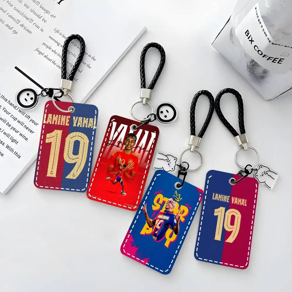 Кожаный брелок-картхолдер Lamine Football Player Y-Yamals 19 Vintage для карт и ключей
Кожаный брелок-картхолдер Lamine Football Player Y-Yamals 19 Vintage для карт и ключей