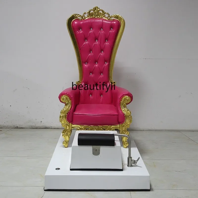 New Arrivals European-Style High Back Queen Chair Beauty Manicure Spa Pedicure Foot Bath Fiberglass Pots Chair S51
New Arrivals European-Style High Back Queen Chair Beauty Manicure Spa Pedicure Foot Bath Fiberglass Pots Chair S51
