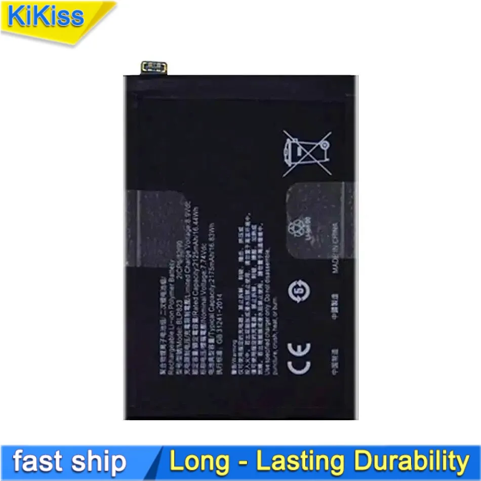 Mobile Phone Battery BLP823 Long Lasting For Oppo Reno 5 Pro Plus reno5 Plus 4300mAh
Mobile Phone Battery BLP823 Long Lasting For Oppo Reno 5 Pro Plus reno5 Plus 4300mAh