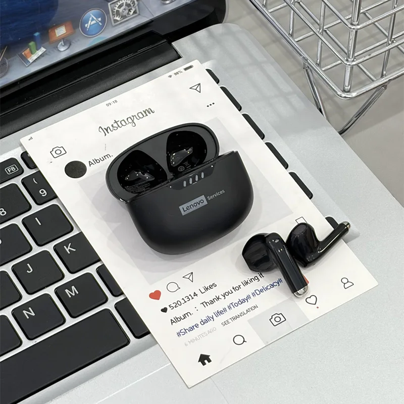 Choice Lenovo LE259 Wireless Earphones Intelligent HD Calling Bluetooth 6.0 Headphones Lightweight Sports HiFi Stereo Music Earb
Choice Lenovo LE259 Wireless Earphones Intelligent HD Calling Bluetooth 6.0 Headphones Lightweight Sports HiFi Stereo Music Earb