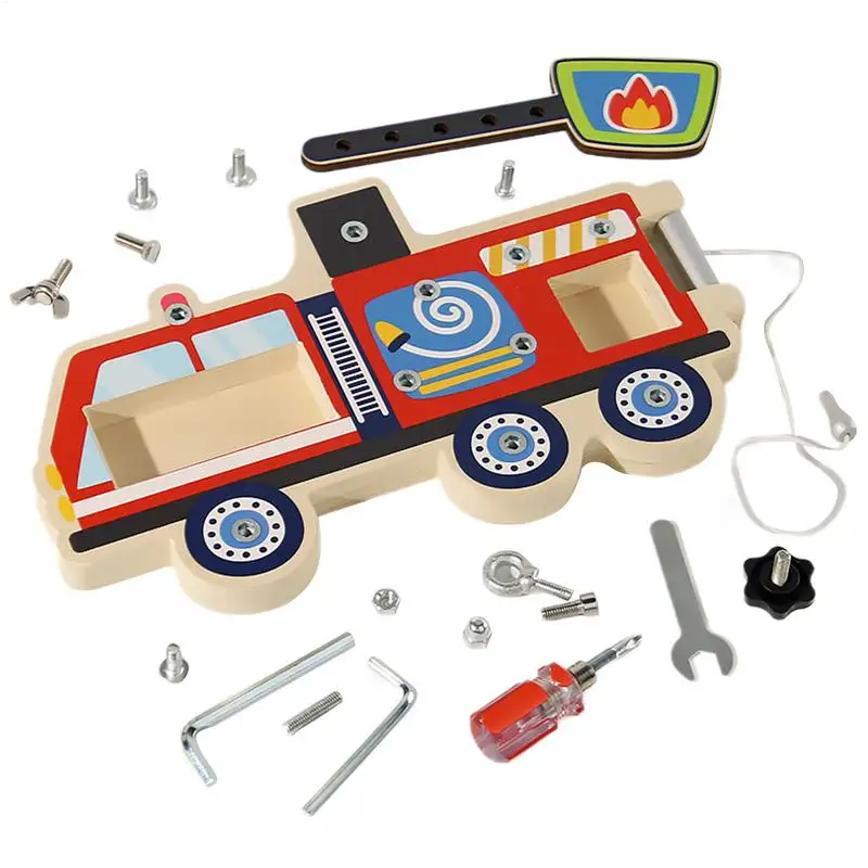 Screwdriver Board Set For Kids Children's Simulation Repair Tools Set Carefully Polished Enlightenment Puzzle Toy For Park
Screwdriver Board Set For Kids Children's Simulation Repair Tools Set Carefully Polished Enlightenment Puzzle Toy For Park