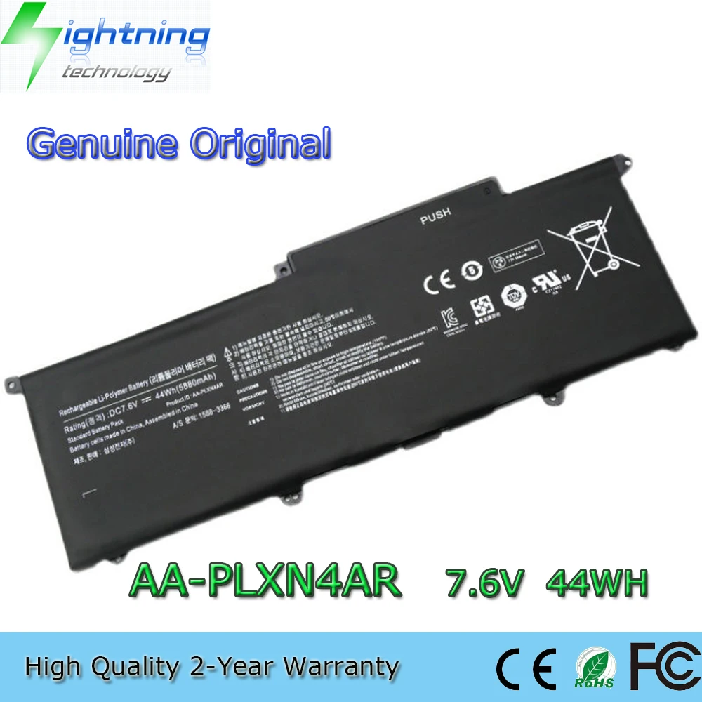 Новый оригинальный аккумулятор для ноутбука AA-PLXN4AR 7,6 В 44 Втч для Samsung 900X3B 900X3C NP900X3C-A01 NP900X3F AA-PBXN4AR
Новый оригинальный аккумулятор для ноутбука AA-PLXN4AR 7,6 В 44 Втч для Samsung 900X3B 900X3C NP900X3C-A01 NP900X3F AA-PBXN4AR