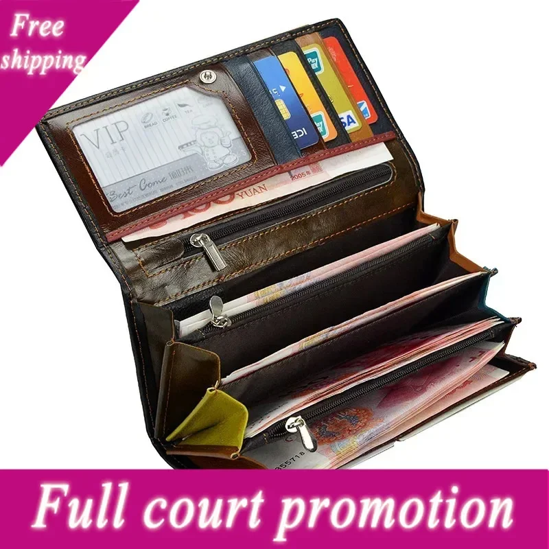 Rainbow Color Women Genuine High Quality Women's Leather Long Clutch Purse Female Coin Bag Wallet for Card Holder
Rainbow Color Women Genuine High Quality Women's Leather Long Clutch Purse Female Coin Bag Wallet for Card Holder