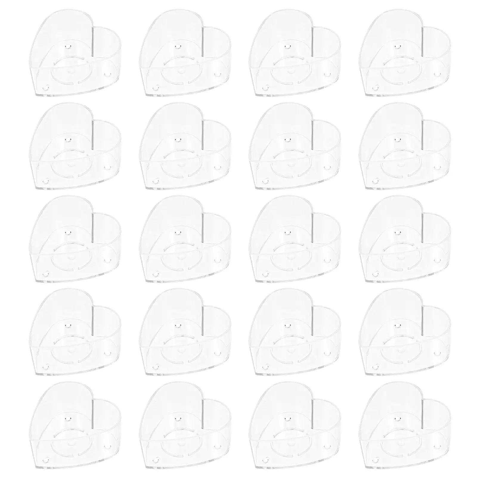 20 Pcs Box Wax Melting Containers Empty Plastic Packaging Boxes Durable Simple Design Bedroom Office DIY Gift
20 Pcs Box Wax Melting Containers Empty Plastic Packaging Boxes Durable Simple Design Bedroom Office DIY Gift