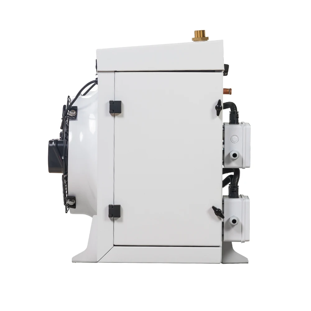 Cold Storage Room Air Cooling Evaporator CS Series Ceiling Unit Cooler 2 Axial Fans Hot Electric Air Defrosting
Cold Storage Room Air Cooling Evaporator CS Series Ceiling Unit Cooler 2 Axial Fans Hot Electric Air Defrosting