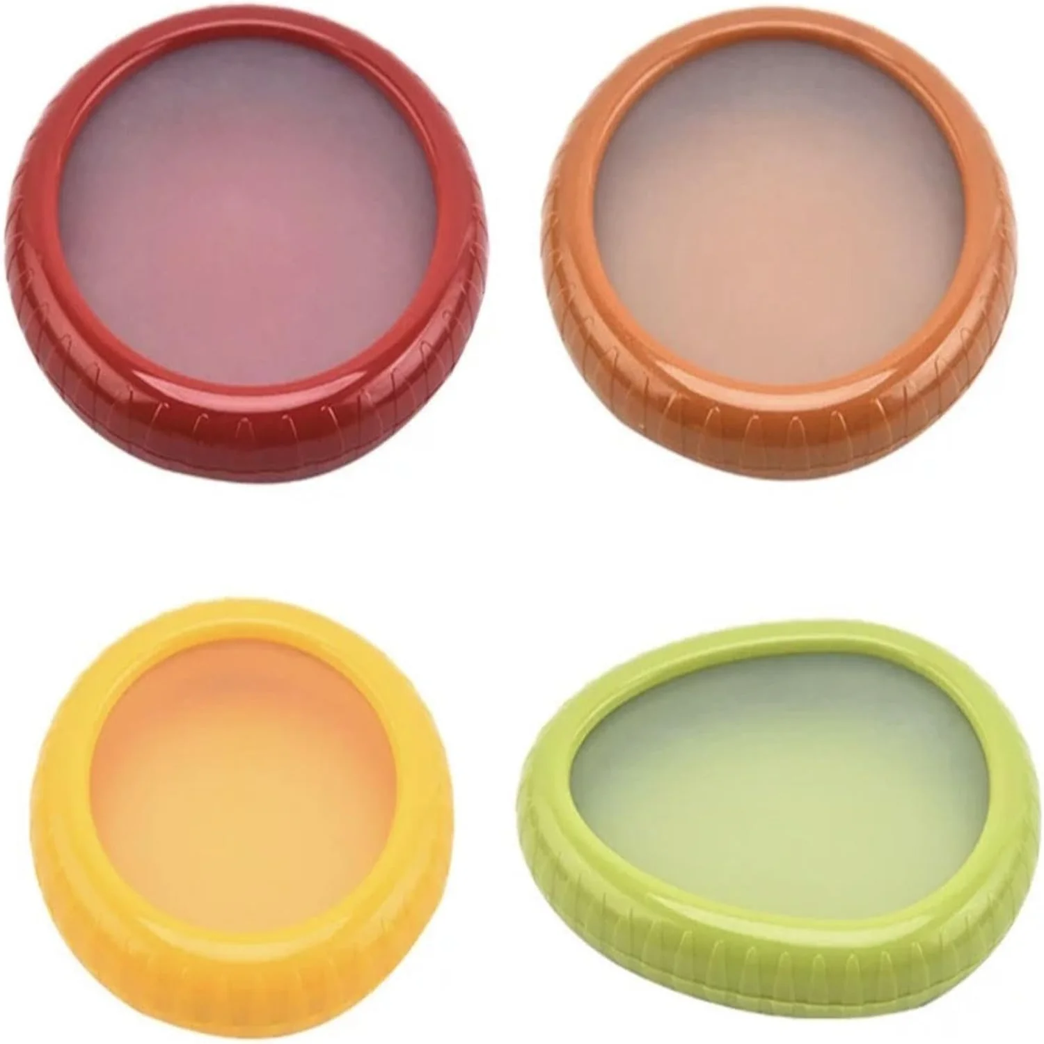 4pc Reusable Fruit and Vegetable Containers for Fridge, Silicone Lemon Tomato Holder Avocado Silicone Saver Onion for Fridge
4pc Reusable Fruit and Vegetable Containers for Fridge, Silicone Lemon Tomato Holder Avocado Silicone Saver Onion for Fridge