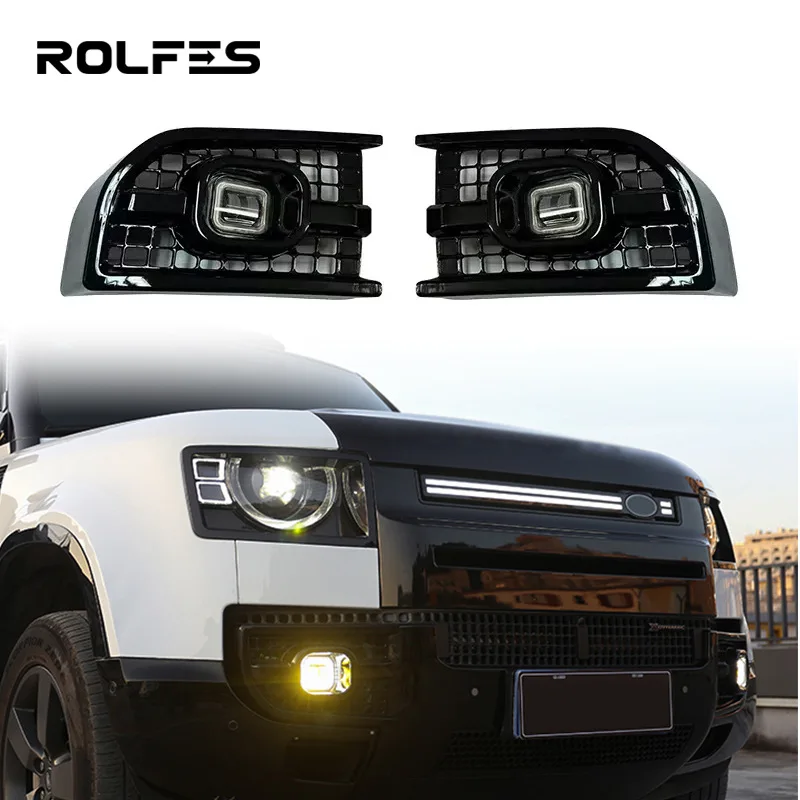 Suitable for The 20-25 models of Land Rover Defender have been modified and upgraded with ultra-bright square fog lamp LED lens
Suitable for The 20-25 models of Land Rover Defender have been modified and upgraded with ultra-bright square fog lamp LED lens