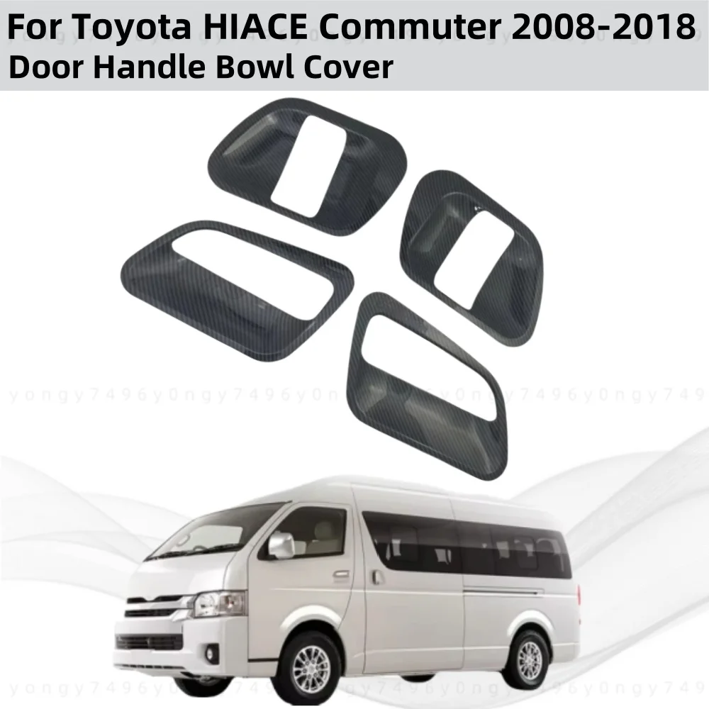 Gloss Carbon Car Accessories Door Handle Bowl Covers Trim Paste Style For Toyota HIACE Commuter 2008 2010 2012 2014 2016 2018
Gloss Carbon Car Accessories Door Handle Bowl Covers Trim Paste Style For Toyota HIACE Commuter 2008 2010 2012 2014 2016 2018