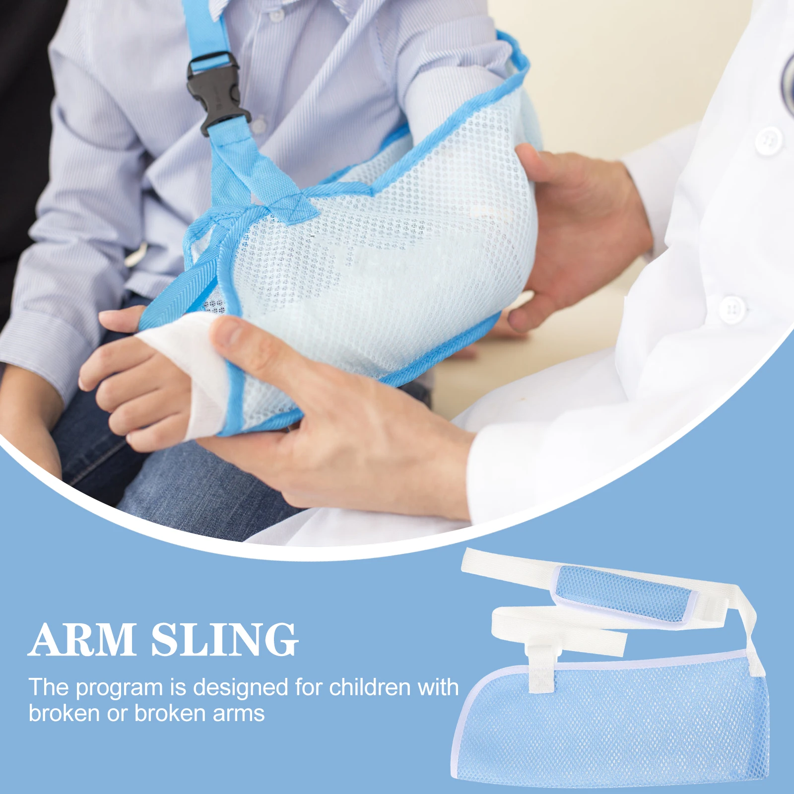 Arm Sling Multifunction Shoulder Immobilizer Forearm Brace The Net Support Supports Child and Elbow
Arm Sling Multifunction Shoulder Immobilizer Forearm Brace The Net Support Supports Child and Elbow