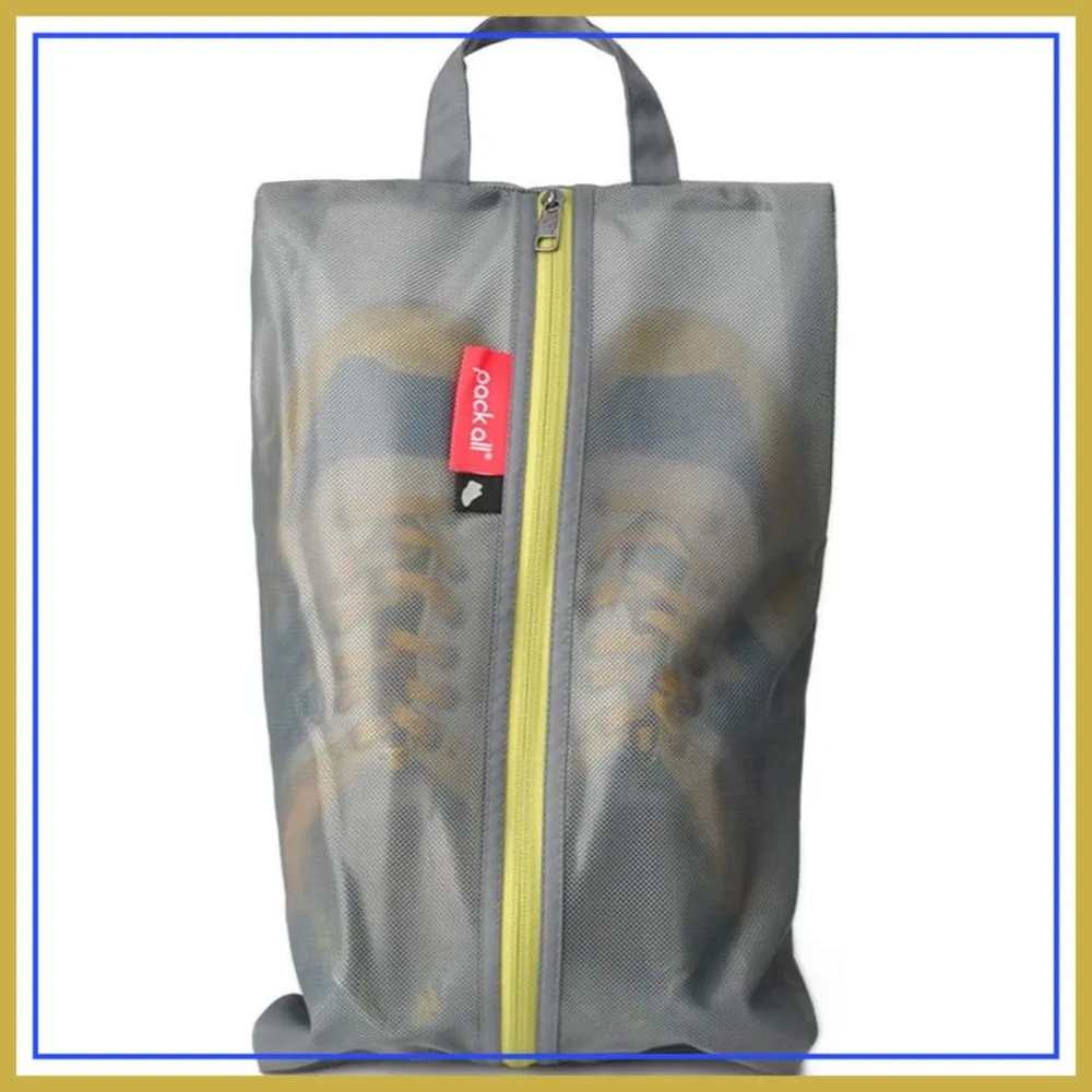 Water-Resistant Shoe Bag for Travel, Gym, Sport - Odor-Resistant, 1-Pack Grey
Water-Resistant Shoe Bag for Travel, Gym, Sport - Odor-Resistant, 1-Pack Grey