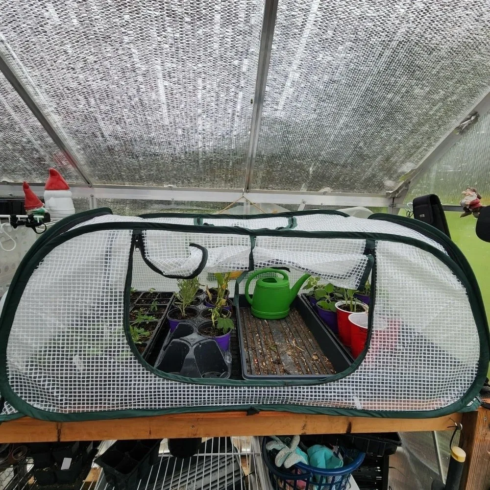 Clear PVC Garden Mesh Plant Cover Plant Protector Insulated Plant Cover Pop Up Plant Netting Folding Waterproof
Clear PVC Garden Mesh Plant Cover Plant Protector Insulated Plant Cover Pop Up Plant Netting Folding Waterproof