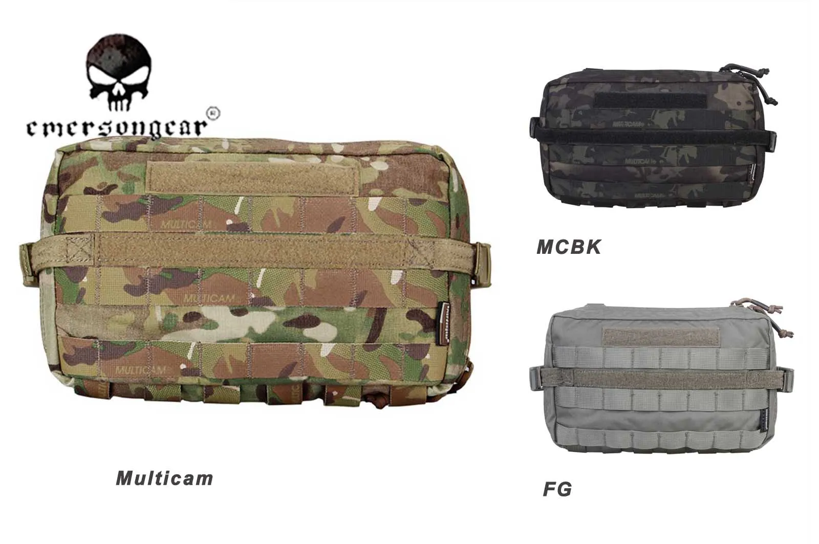 Многофункциональная тактическая поясная сумка Emersongear Fight с системой MOLLE
Многофункциональная тактическая поясная сумка Emersongear Fight с системой MOLLE
