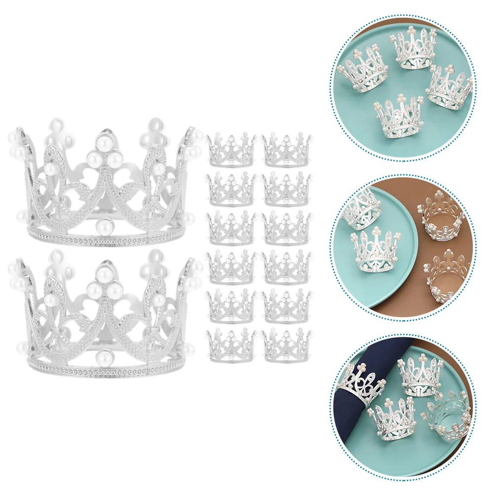 12pcs Crown Napkin Rings Elegant Metal Dining Napkin Holders for Wedding Party Holiday Table Decor Lightweight Portable
12pcs Crown Napkin Rings Elegant Metal Dining Napkin Holders for Wedding Party Holiday Table Decor Lightweight Portable