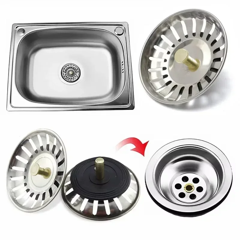 Stainless Steel Pool Bathtub Hair Catcher Stopper Bathroom Sink Strainer Waste Sink Filter Plug Kitchen Sink Accessories Tools
Stainless Steel Pool Bathtub Hair Catcher Stopper Bathroom Sink Strainer Waste Sink Filter Plug Kitchen Sink Accessories Tools