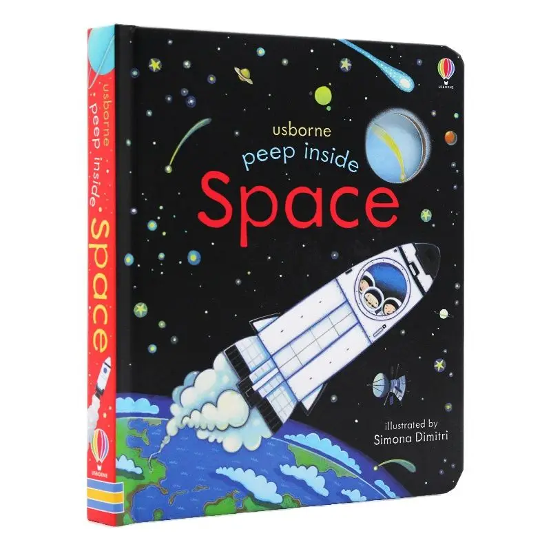 Peep Inside space English Educational Flap Picture Books Baby For Baby kids reading book
Peep Inside space English Educational Flap Picture Books Baby For Baby kids reading book