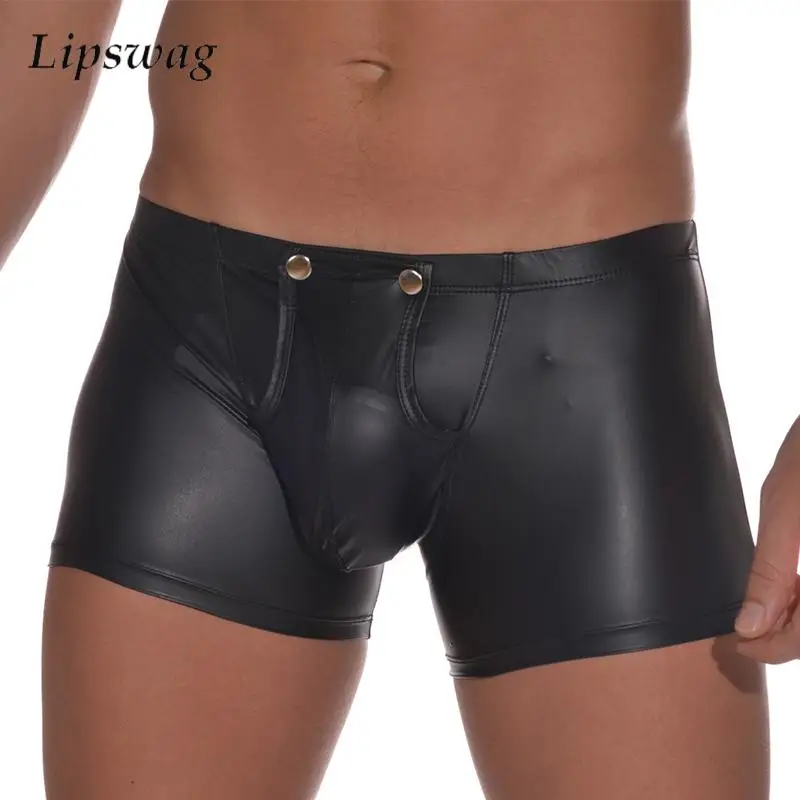 Party Fashion Mens Metal Button-up Leather Shorts Summer Clubwear Men Sexy Slim Elastic PU Leather Shorts Men Nightclub Shorts
Party Fashion Mens Metal Button-up Leather Shorts Summer Clubwear Men Sexy Slim Elastic PU Leather Shorts Men Nightclub Shorts