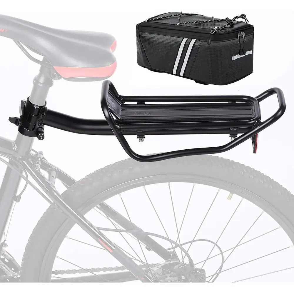 Quick-Release Alloy Bike Rack, Retractable and Durable, Suitable for 26-29 Bikes, Max Load 22lb
Quick-Release Alloy Bike Rack, Retractable and Durable, Suitable for 26-29 Bikes, Max Load 22lb