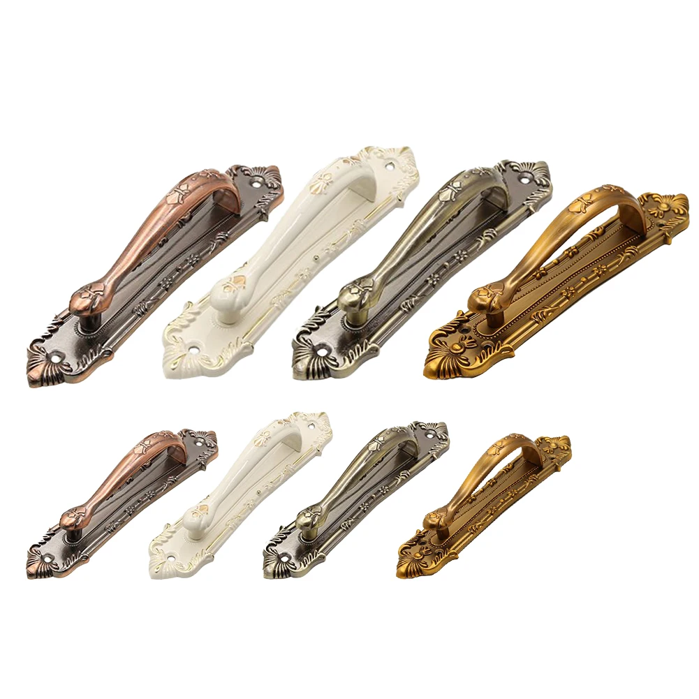Decorative Door Handle Antique Copper Handle Home Improvement Long Lasting Alloy Handle Accessory Easy Upgrade
Decorative Door Handle Antique Copper Handle Home Improvement Long Lasting Alloy Handle Accessory Easy Upgrade