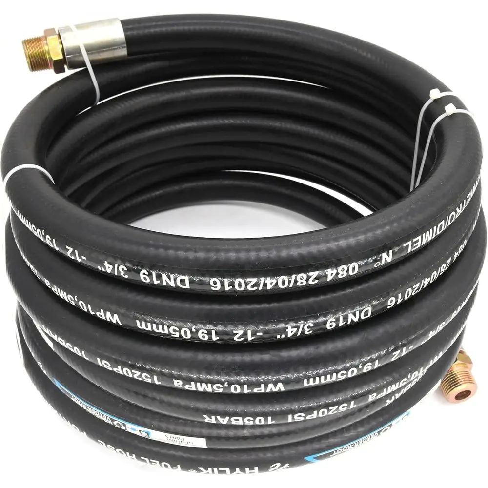 Шланг для перекачки топлива, топливный шланг 3/4 дюйма x 20 футов (6 м), шланг для топливного насоса 3/4 дюйма, для подачи топлива, бензина, смазочных материалов, керосина, нефти
Шланг для перекачки топлива, топливный шланг 3/4 дюйма x 20 футов (6 м), шланг для топливного насоса 3/4 дюйма, для подачи топлива, бензина, смазочных материалов, керосина, нефти