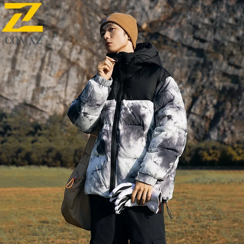 COMXZ 2025 Winter Fashion Down Jacket Unisex Thick Youth Couple Color Block Bread Coat
COMXZ 2025 Winter Fashion Down Jacket Unisex Thick Youth Couple Color Block Bread Coat