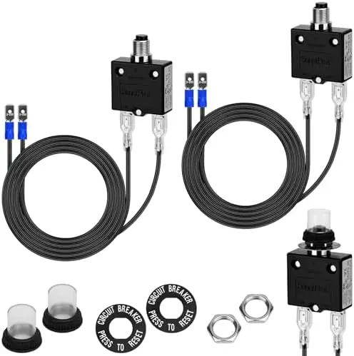 Набор тестеров для сбрасываемых предохранителей на 3 и 5 ампер (2 шт.) – Автоматический выключатель для систем ОВКВ, сертифицированный UL – 32 В постоянного тока, 125/250 В переменного тока
Набор тестеров для сбрасываемых предохранителей на 3 и 5 ампер (2 шт.) – Автоматический выключатель для систем ОВКВ, сертифицированный UL – 32 В постоянного тока, 125/250 В переменного тока