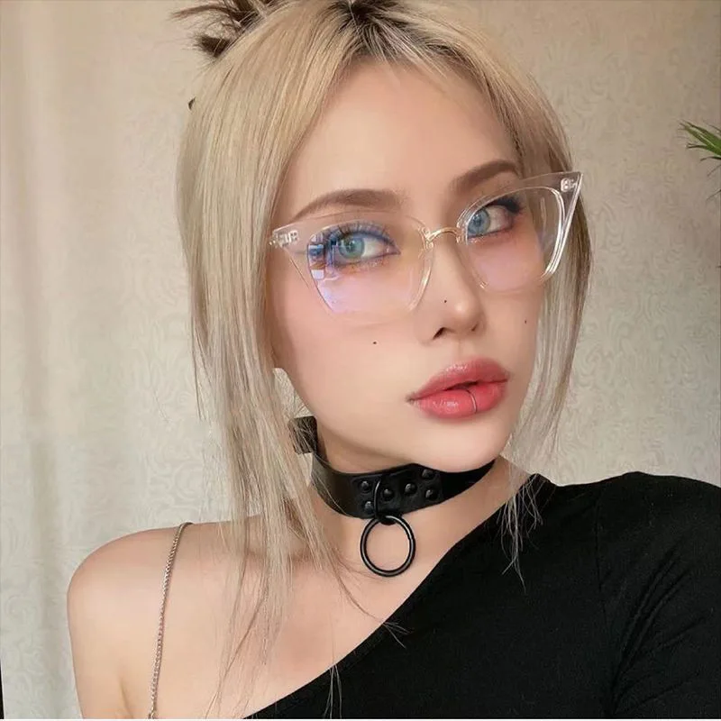 New Anti-blue Light Oversized Cat Eye Ultralight Simple Glasses Transparent Frames Men Women Optical Fashion Computer Eyeglasses
New Anti-blue Light Oversized Cat Eye Ultralight Simple Glasses Transparent Frames Men Women Optical Fashion Computer Eyeglasses