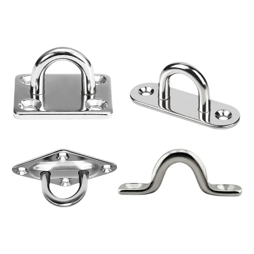 Heavy-Duty 304 Stainless Steel Ceiling Hook M4/5/6/8 Sizes Boat Fixed Pad Eye Board Sunshade Hanging Accessory Multi Types
Heavy-Duty 304 Stainless Steel Ceiling Hook M4/5/6/8 Sizes Boat Fixed Pad Eye Board Sunshade Hanging Accessory Multi Types