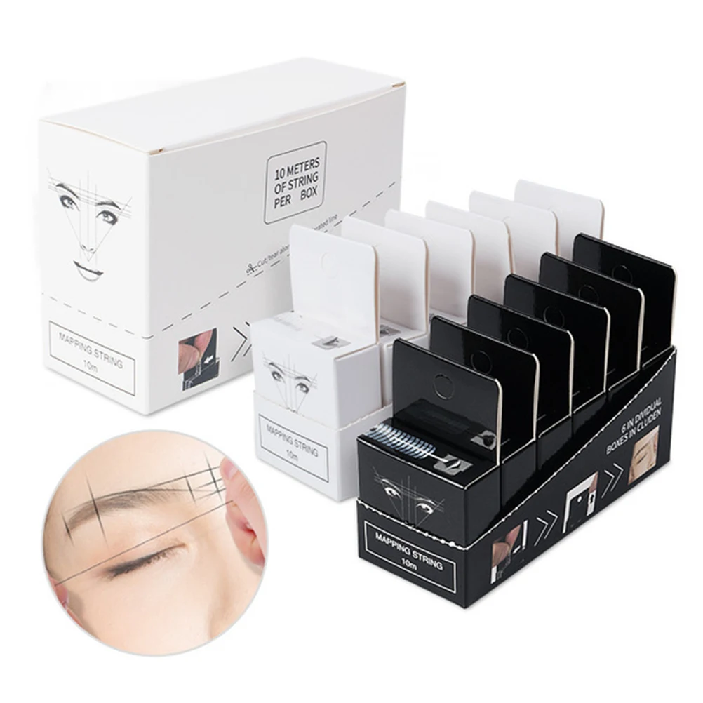 6pcs 6 Boxes Eyebrow Mapping Thread Ruler Tools Kit Accessories Positioning Measuring Tattoo Durable Soft Practical Symmetrical
6pcs 6 Boxes Eyebrow Mapping Thread Ruler Tools Kit Accessories Positioning Measuring Tattoo Durable Soft Practical Symmetrical