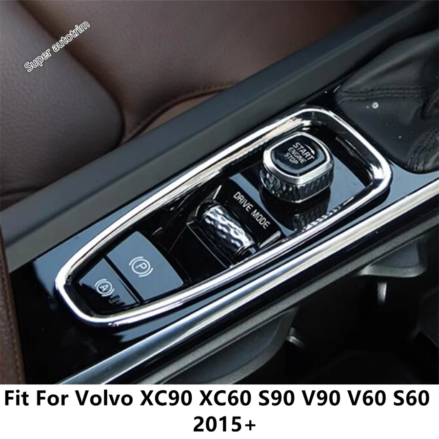 Car Center Console Gear Stall Hand BrakeFrame Decoration Cover Trim Accessories For Volvo XC90 XC60 S90 V90 V60 S60 2015 - 2024
Car Center Console Gear Stall Hand BrakeFrame Decoration Cover Trim Accessories For Volvo XC90 XC60 S90 V90 V60 S60 2015 - 2024